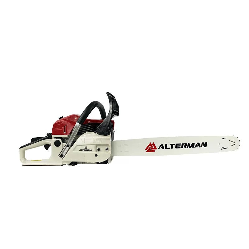 Motosierra a Gasolina 2T 52cc Espada 20" (50cm) Alterman: ¡Potencia y Rendimiento para Tareas Exigentes!