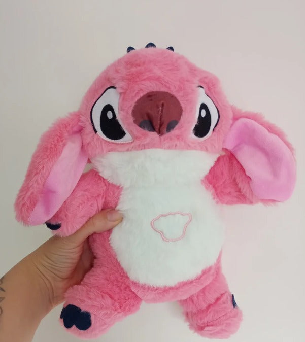 Peluche Stitch Interactivo: Simulación de Respiración y Movimiento de Orejas – Calma y Suavidad