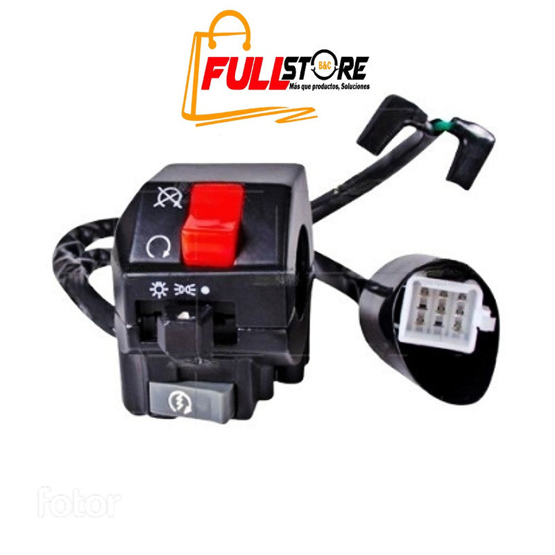 Mando / Comando Derecho GENUI Tipo Original para AKT TTR 125 y TTR 150 (Despacho en 4 a 5 días hábiles)