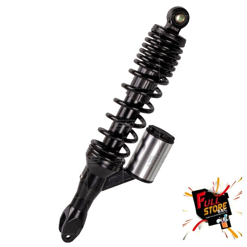 Amortiguador Derecho Nitrox SCOOT PARTS de Calidad Original (Negro y Cromado) para Yamaha BWS 125 X y BWS 125 X FI (Despacho en 4 a 5 días hábiles)