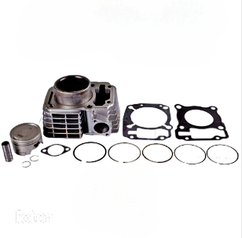 Kit Cilindro Gris para Motocicleta Honda XR 150 L, CBF 150, CB 150 New Invicta, Cobra, Invicta; AKT MRX 150, 150 RTX, RTX S; Hero Thriller 150 - Marca REVO (Tipo Original) (Despacho 4 a 5 días hábiles)