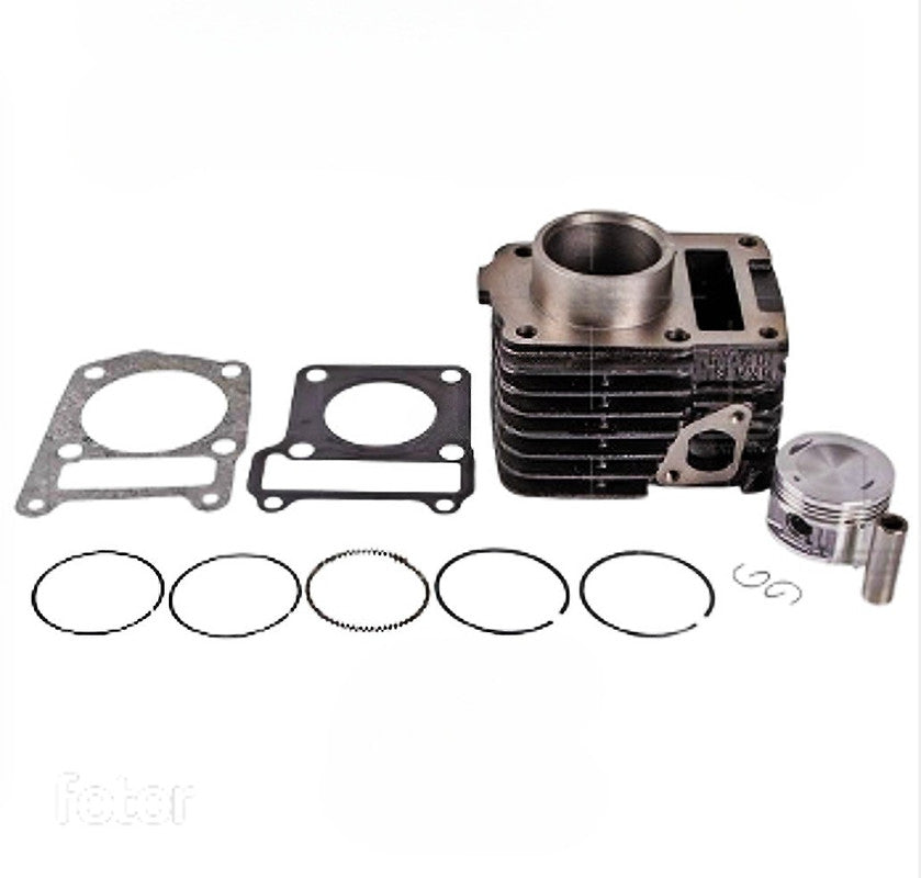 Cilindro Completo Negro para Motocicleta Yamaha Libero 110 - Marca REVO (Tipo Original) (Despacho 4 a 5 días hábiles)