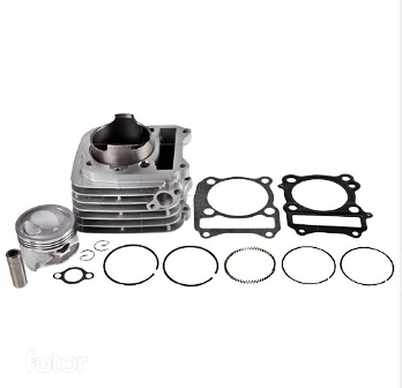 Cilindro Completo Gris para Motocicleta Suzuki DR 200, QMR 200 - Marca REVO (Tipo Original) (Despacho 4 a 5 días hábiles)