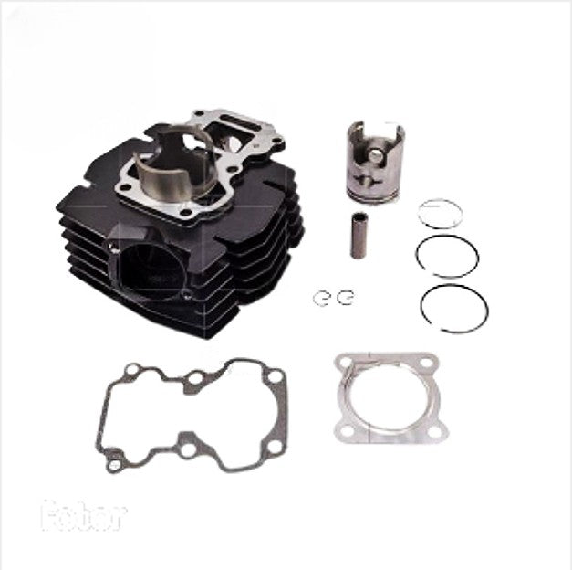 Kit de Cilindro Completo REVO Tipo Original (Negro) para SUZUKI AX 100 y AKT 100 SPORT (Despacho 4 a 5 días hábiles)