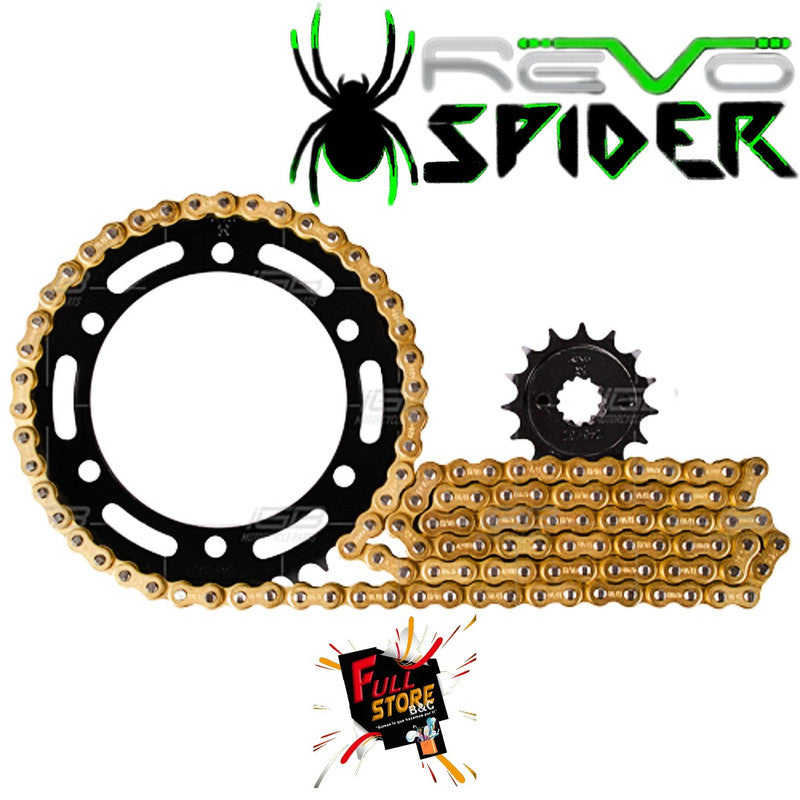 Kit Arrastre 13x39 (520H-120) Honda XRE 300 - REVO SPIDER (Alta Durabilidad y Diseño) (Despacho 4 a 5 días hábiles)