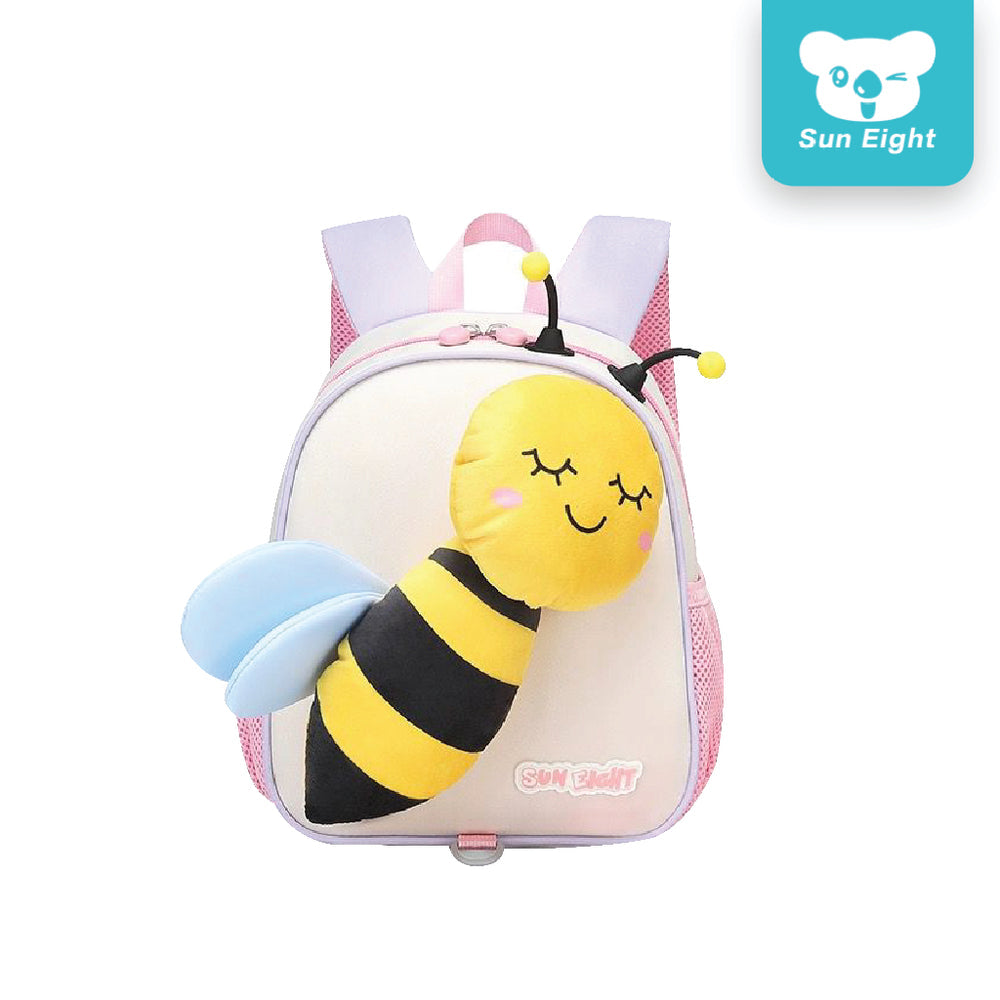 Bolso Morral Infantil de Peluche (26.5cm) con Arnés Anti-Pérdida: Impermeable, Seguro y Suave