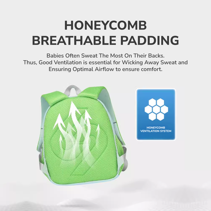 Bolso Morral Infantil de Peluche (26.5cm) con Arnés Anti-Pérdida: Impermeable, Seguro y Suave