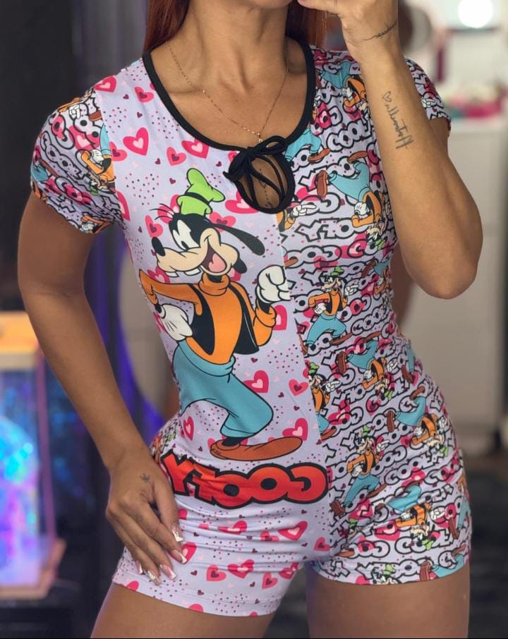 Enterizo Pijama Cordón: Suavidad en Piel de Durazno y Ajuste Perfecto talla unica de XS a M