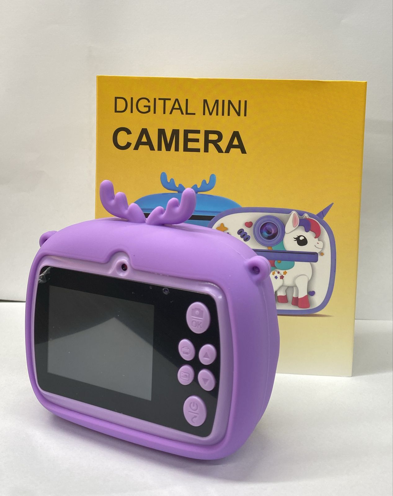 Cámara Digital Infantil Unicornio Mágico: Fotografía, Vídeo e Impresión Instantánea para Niños