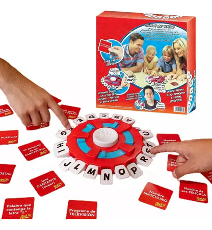 ¡BASTA! Juego de Cartas de Palabras Hasbro: Agilidad Mental, Vocabulario y Diversión en Familia