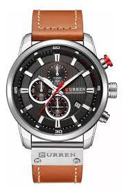 Reloj Curren 8291: Cronógrafo de Cuarzo con Estilo Casual y Elegante