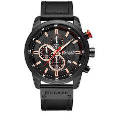 Reloj Curren 8291: Cronógrafo de Cuarzo con Estilo Casual y Elegante