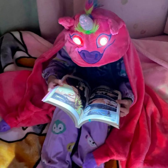 Manta con Capucha de Unicornio para Niños: Súper Suave, Cálida y Acogedora – ¡Comodidad Mágica!