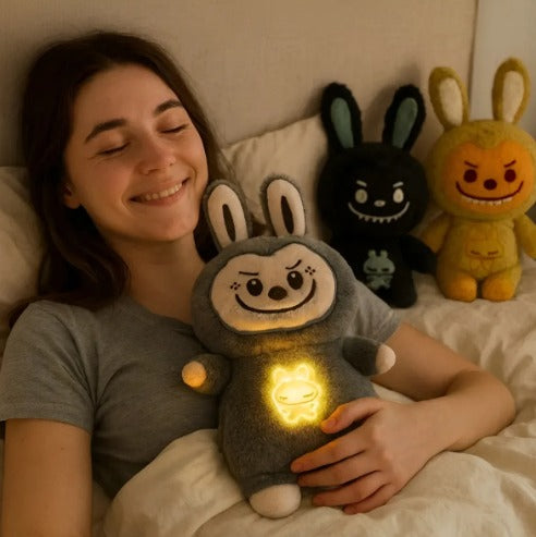 Peluche de Peluche Luminoso con Luz LED: Suave, Tierno y Decorativo – Compañero Ideal para el Sueño