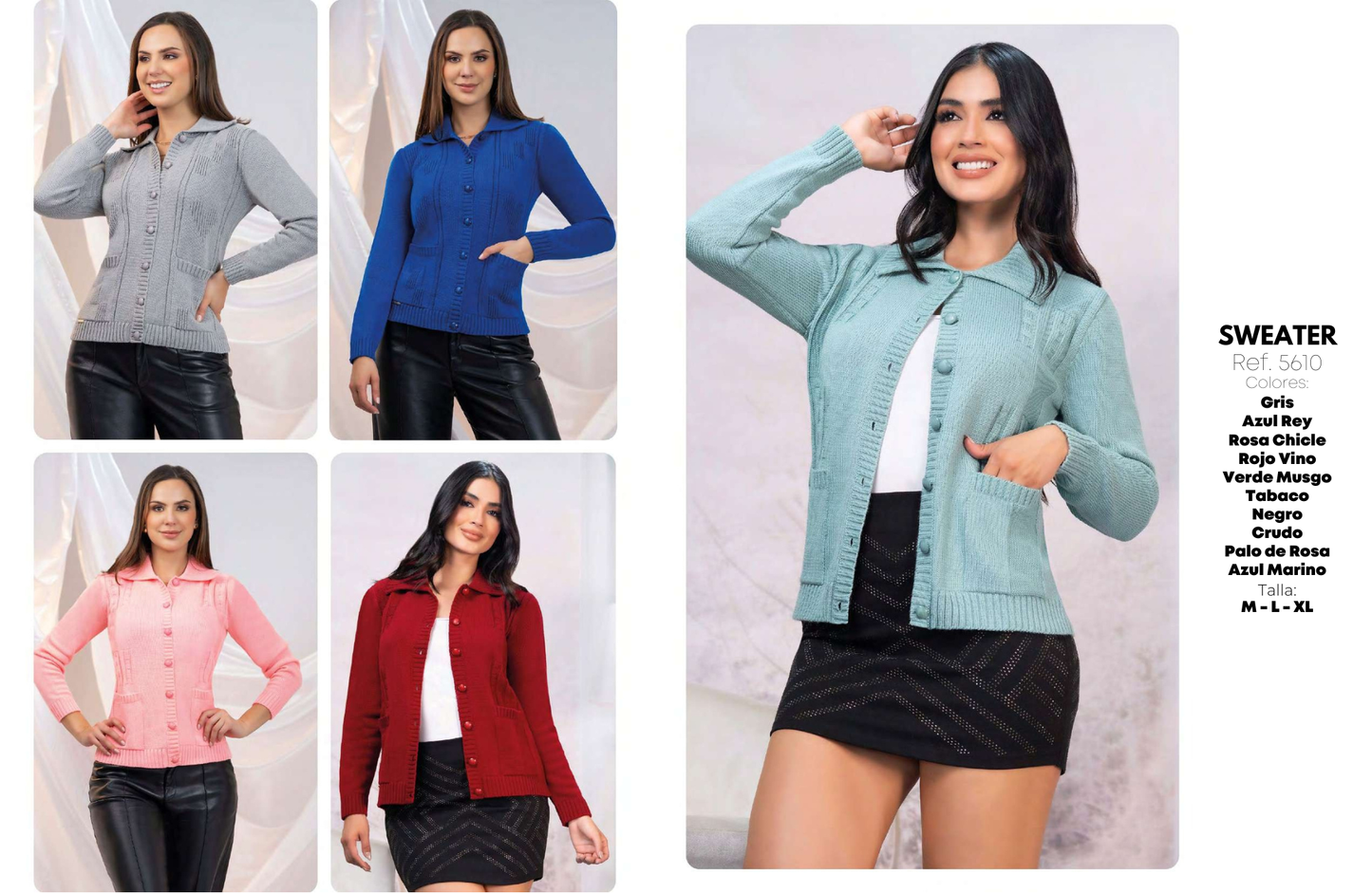 Suéter Clásico en Hilo Confort Térmico y Elegancia Versátil