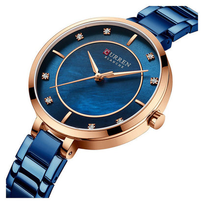 Reloj Curren 9051 para Mujer: Sofisticación Ejecutiva y Diseño de Vanguardia