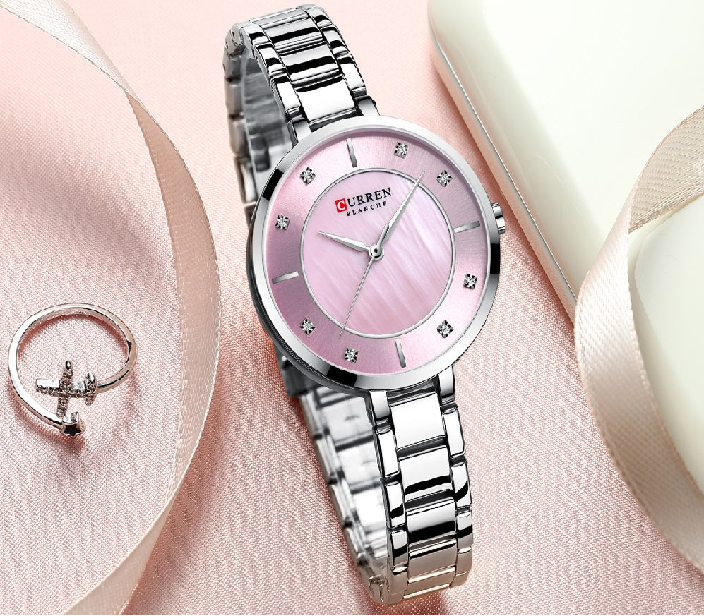 Reloj Curren 9051 para Mujer: Sofisticación Ejecutiva y Diseño de Vanguardia