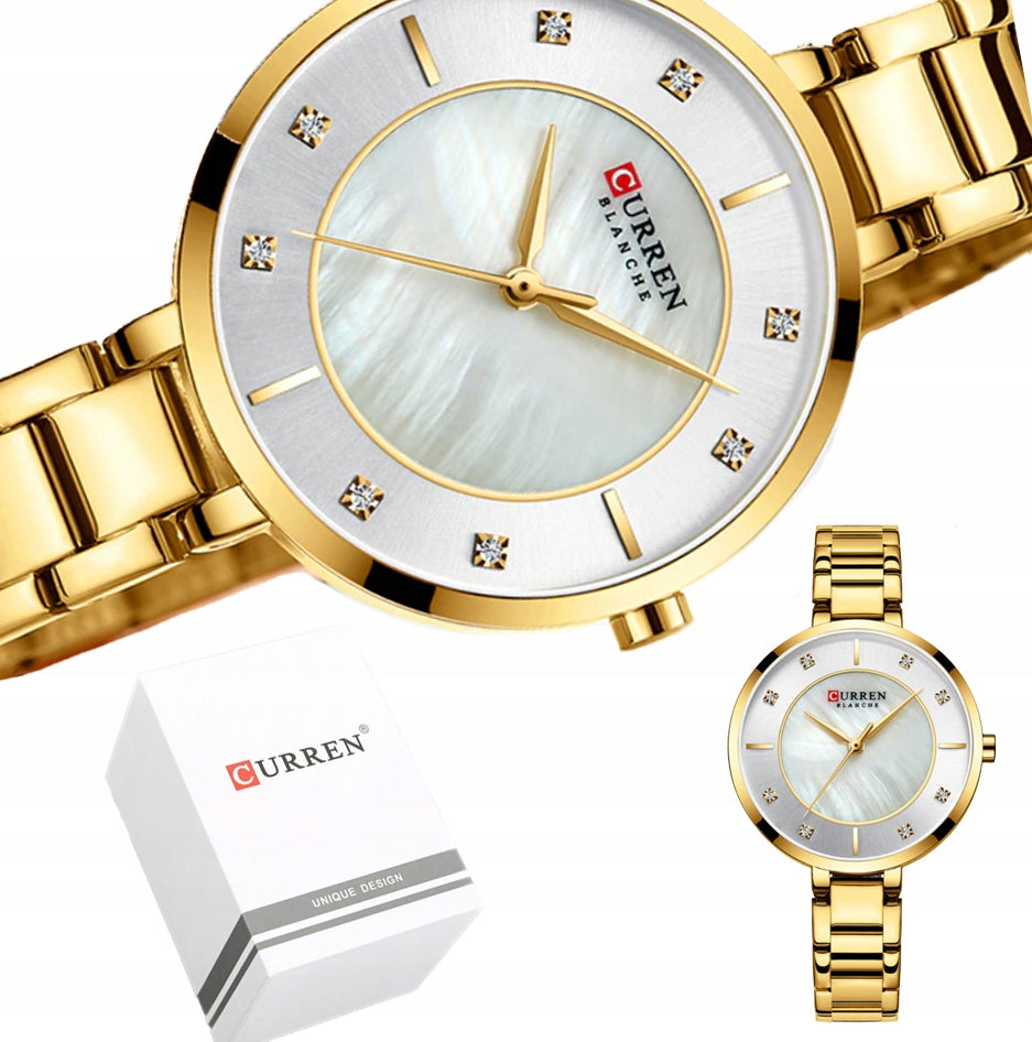 Reloj Curren 9051 para Mujer: Sofisticación Ejecutiva y Diseño de Vanguardia