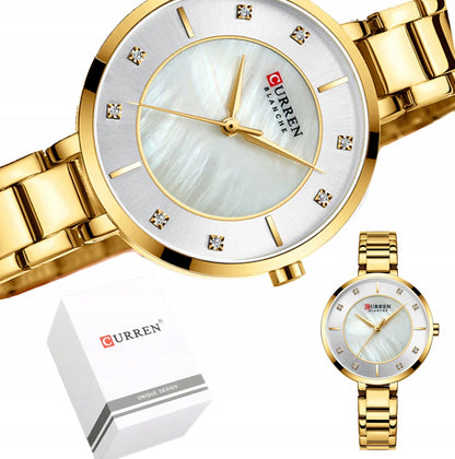 Reloj Curren 9051 para Mujer: Sofisticación Ejecutiva y Diseño de Vanguardia