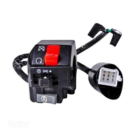 Mando / Comando Izquierdo GENUI Tipo Original para AKT 125 S y SL (Despacho en 4 a 5 días hábiles)