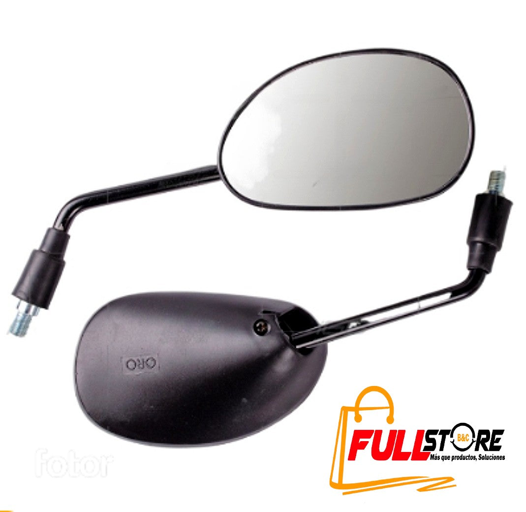 Par Espejos Retrovisores Genui Parts Calidad Original para Hero Eco 100 Deluxe - Eco Deluxe
