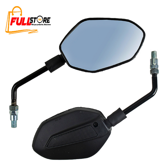 Par Espejos Negros Genui Parts Calidad Original para Honda Navi 110