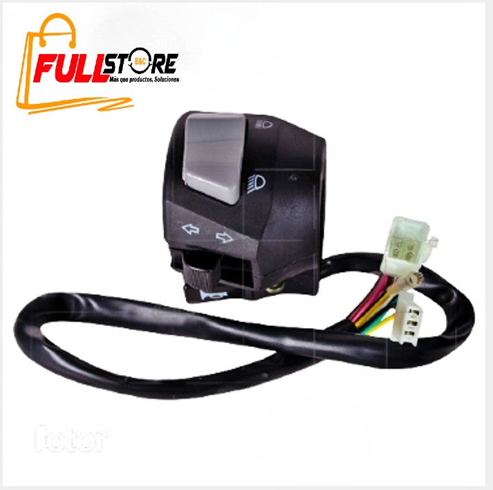 Mando / Comando Izquierdo GENUI Tipo Original para Yamaha Libero 125 y YBR 125 ESD (Despacho en 4 a 5 días hábiles)