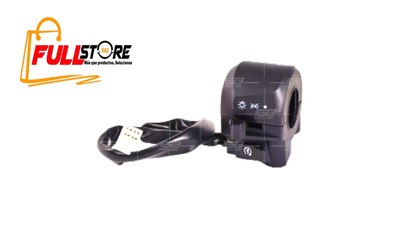 Mando / Comando Derecho GENUI Tipo Original para Yamaha Libero 125 (Despacho en 4 a 5 días hábiles)