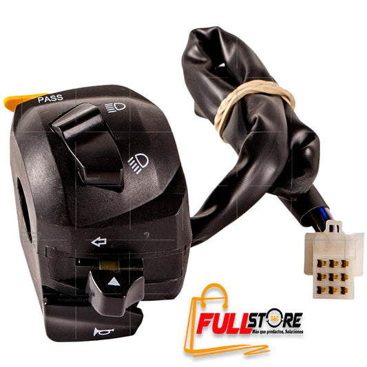 Mando / Comando Izquierdo GENUI Tipo Original para TVS Apache RTR 160 2V y 180 2V (Despacho en 4 a 5 días hábiles)