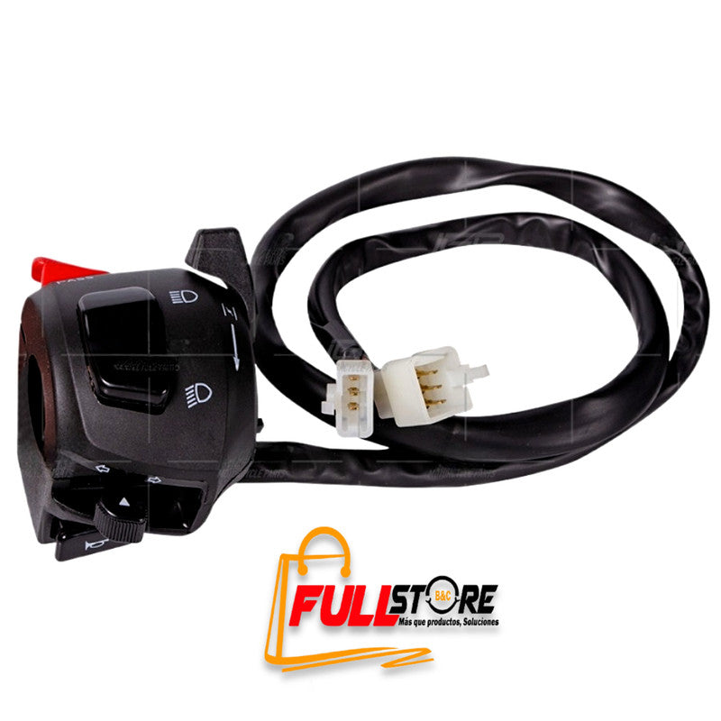 Mando / Comando Izquierdo GENUI Tipo Original para Yamaha FZ 16 (Despacho en 4 a 5 días hábiles)