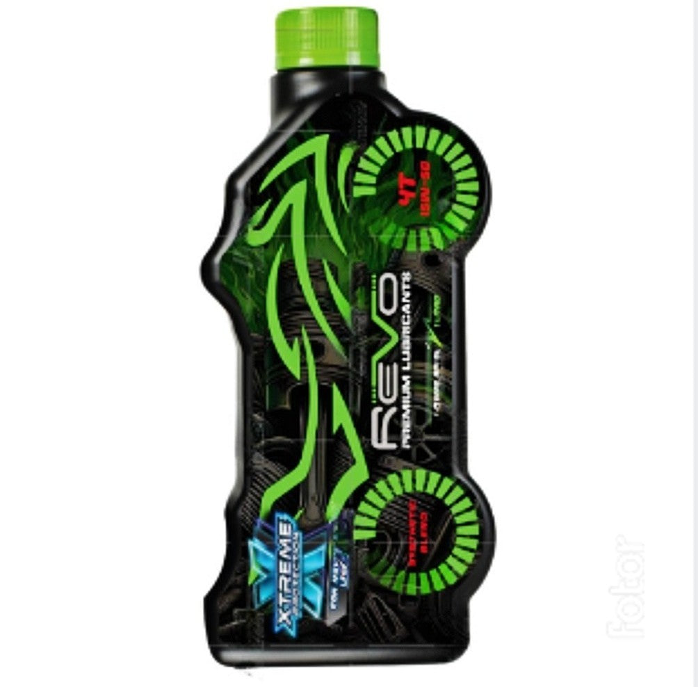 Aceite de Motor Revo Moto 4T 15W-50 Synthetic Blend Semisintetico 1L