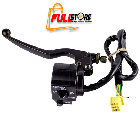Mando / Comando Izquierdo Completo REVO Tipo Original para Suzuki GN 125 Euro II (8 Cables) (Despacho en 4 a 5 días hábiles)