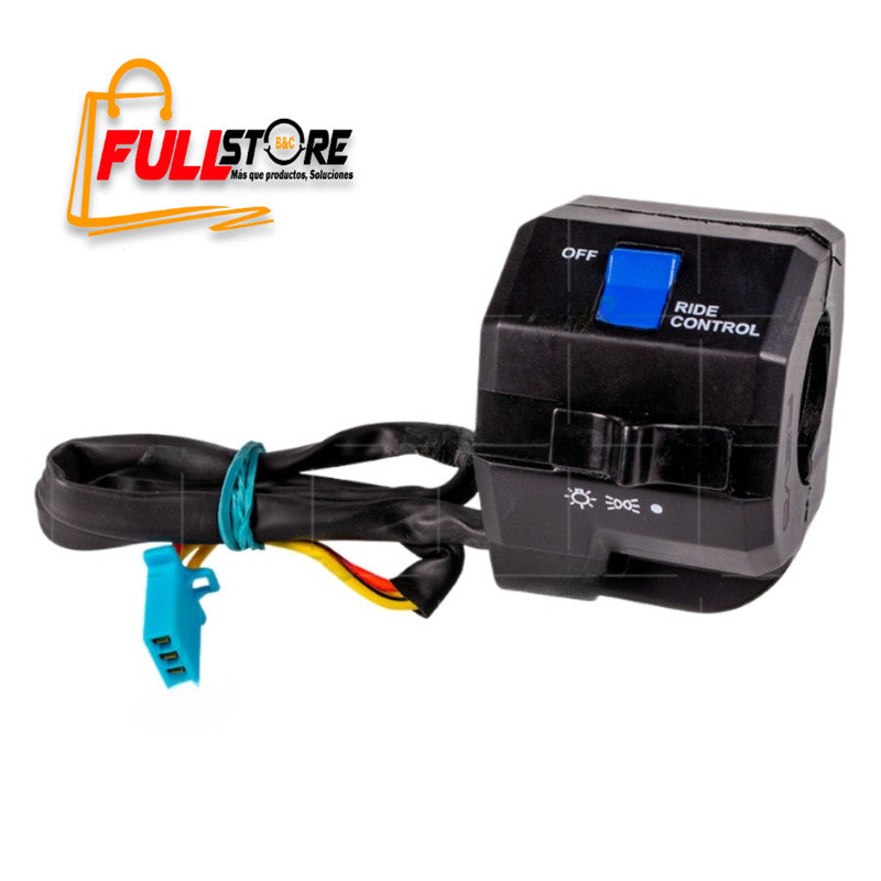 Mando / Comando Derecho con Apagador REVO Tipo Original para Bajaj (Boxer CT 100, Platino 100/125, Discover 135 DTSi ES/KS) (Despacho en 4 a 5 días hábiles)