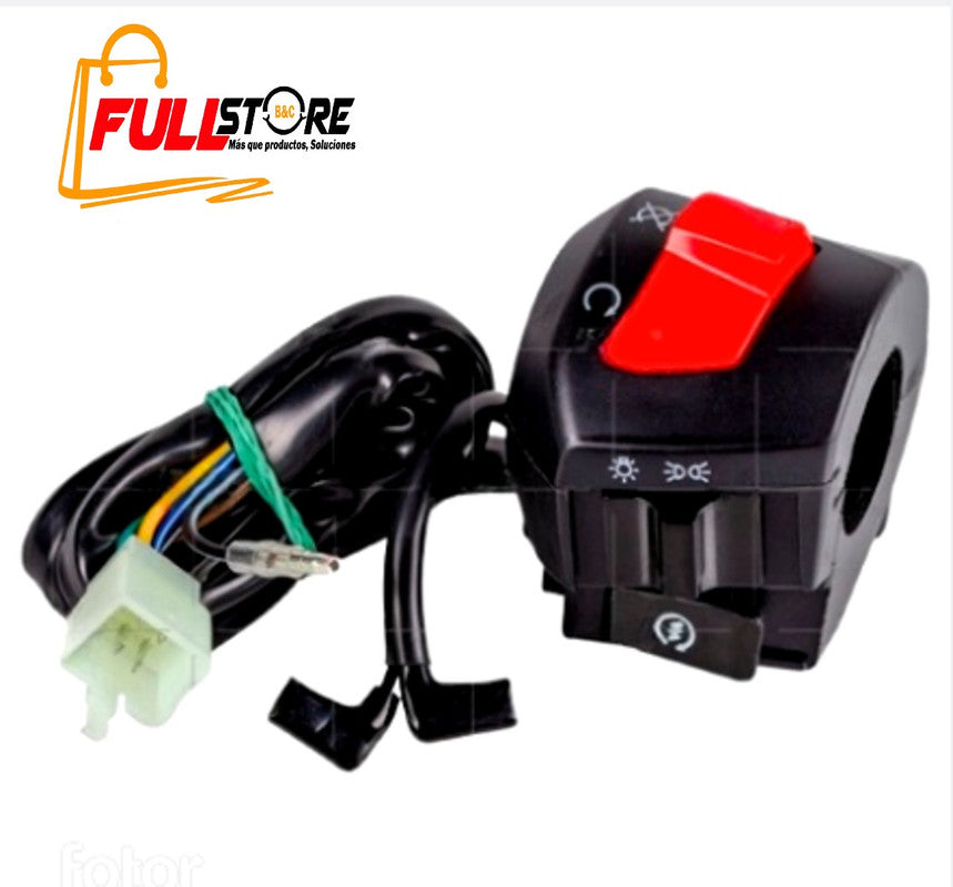 Mando / Comando Derecho con Apagador REVO Tipo Original para Honda CB 125 E (Despacho en 4 a 5 días hábiles)