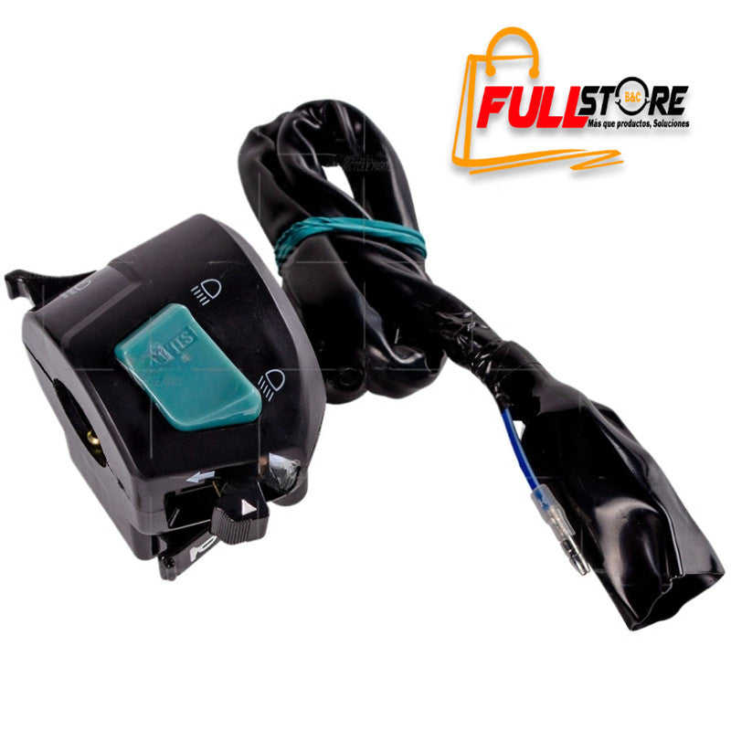 Mando / Comando Izquierdo REVO Tipo Original para AKT NKD 125 (Modelo 2014) (Despacho en 4 a 5 días hábiles)