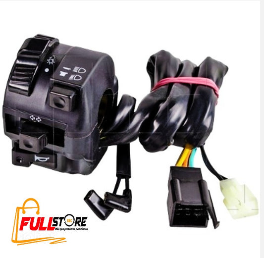 Mando / Comando Izquierdo REVO Tipo Original para Honda NXR 125 Bros ES (Encendido Eléctrico) (Despacho en 4 a 5 días hábiles)