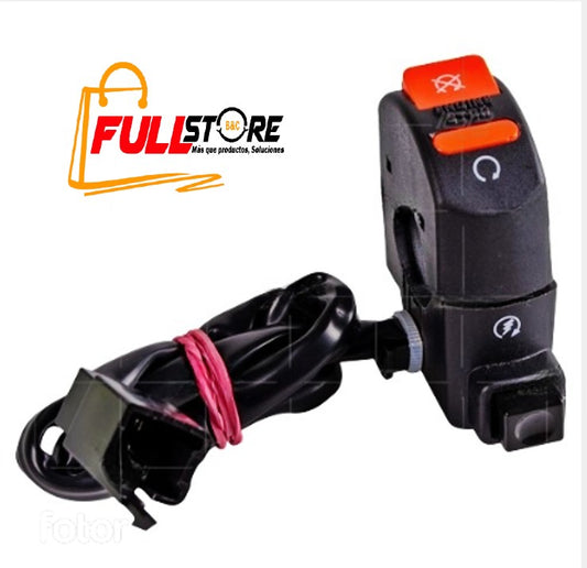 Mando / Comando Derecho REVO Tipo Original para Honda NXR 125 Bros ES (Encendido Eléctrico) (Despacho en 4 a 5 días hábiles)