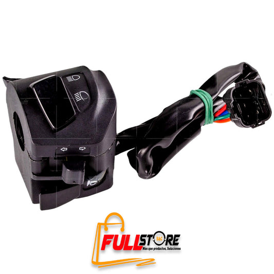 Mando / Comando Luces Izquierdo (Sin Control de Luces) REVO Tipo Original para Bajaj Pulsar 180 UG y 220 (Despacho en 4 a 5 días hábiles)
