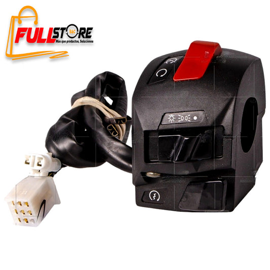 Mando / Comando Derecho (2 Conectores) REVO Tipo Original para Bajaj Pulsar 135 y 180 UG (GT-PRO) (Despacho en 4 a 5 días hábiles)