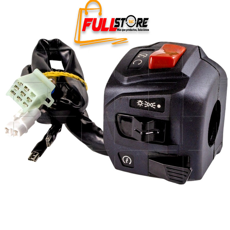 Mando / Comando Derecho con Apagador REVO Tipo Original para Bajaj Pulsar NS 200, BSIV, 200 FI y NS 150 (Despacho en 4 a 5 días hábiles)