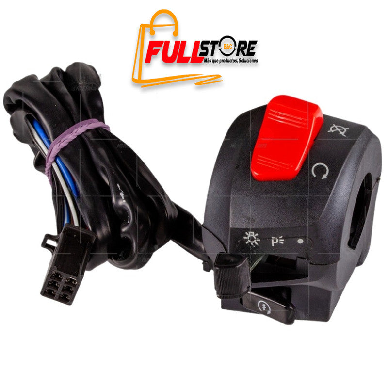 Mando / Comando Derecho con Apagador REVO Tipo Original para Yamaha SZ RR (Despacho en 4 a 5 días hábiles)