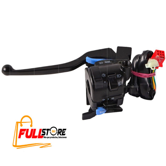 Mando / Comando Izquierdo Completo con Apagador de Luces REVO Tipo Original para TVS 100 Sport ELS y KLS (Despacho en 4 a 5 días hábiles)