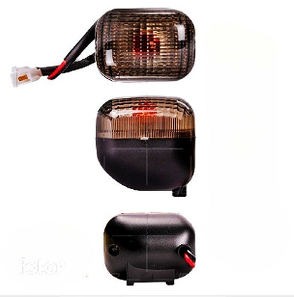 Par Direccionales Delanteras Humo Revo Tipo Original Izquierda y Derecha para Yamaha BWS 125X 2