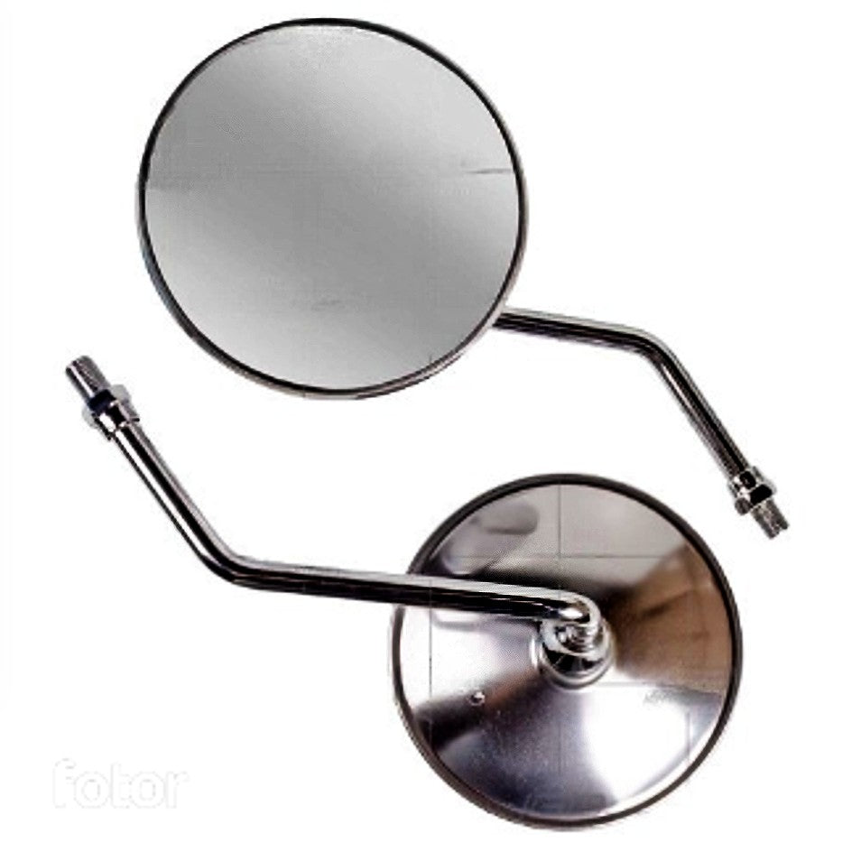 Par Espejos Redondos 10mm Izquierdo - Derecho Revo Tipo Original para Suzuki GN 125 H