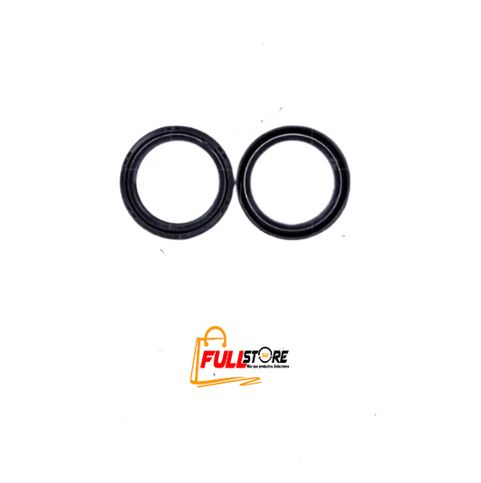 Par Retenes de Barras Doble Resorte 41x54x11 Revo Tipo Original para Yamaha XTZ 250 - Honda XR 250 Tornado - XRE 300