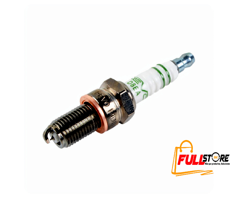 Bujia de Iridium D8EA Revo Tipo Original para AKT NKDR 125 - NKD 125 - Carguero - TT 125 - TT 150 - EVO 150 (2008 a 2012) - XM 180 - CR5 180 - GL 125