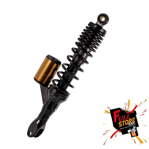 Amortiguador Trasero Izquierdo Nitrox REVO Tipo Original (Negro-Dorado) para Yamaha BWS 125X (Despacho en 4 a 5 días hábiles)