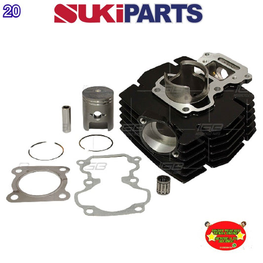Kit de Cilindro Completo SUKIPARTS Calidad Original para SUZUKI AX 100 (Despacho 4 a 5 días hábiles)