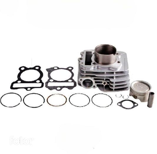 Cilindro Completo Gris para Motocicleta Bajaj Boxer BM 150 - Marca REVO (Tipo Original) (Despacho 4 a 5 días hábiles)