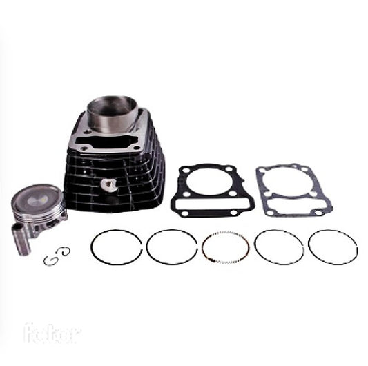 Cilindro Completo Negro para Motocicleta Honda CB 110, CB 110 DLX, Dream Neo 110 - Marca REVO (Tipo Original) (Despacho 4 a 5 días hábiles)